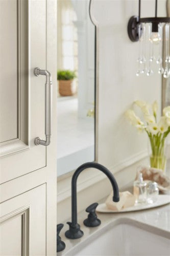 Coble Zinc Satin Nickel Cabinet Pull 27