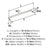 Coble Zinc Satin Nickel Cabinet Pull 14