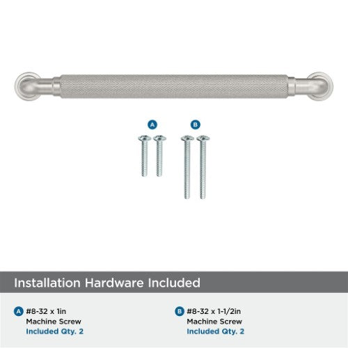 Collet Zinc Satin Nickel Cabinet Pull 20