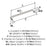 Collet Zinc Satin Nickel Cabinet Pull 16
