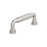 Cowrie Zinc Satin Nickel Cabinet Pull 1