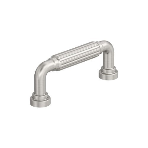 Cowrie Zinc Satin Nickel Cabinet Pull 1