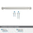 Cowrie Zinc Satin Nickel Cabinet Pull 20