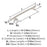 Cyprus Zinc Satin Nickel Cabinet Pull 7