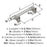 Davenport Zinc Satin Nickel Cabinet Pull 10
