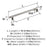 Davenport Zinc Satin Nickel Cabinet Pull 13