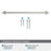 Davenport Zinc Satin Nickel Cabinet Pull 19