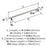 Davenport Zinc Satin Nickel Cabinet Pull 15