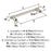 Destine Zinc Satin Nickel Cabinet Pull 11