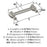 Dupont Circle Zinc Satin Nickel Cabinet Pull 12