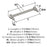 Dupont Circle Zinc Satin Nickel Cabinet Pull 13