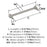 Dupont Circle Zinc Satin Nickel Cabinet Pull 14