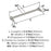 Dupont Circle Zinc Satin Nickel Cabinet Pull 15
