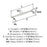 Enlivity Zinc Satin Nickel Cabinet Pull 16