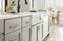 Everett Zinc Satin Nickel Cabinet Pull 29