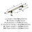 Everett Zinc Satin Nickel Cabinet Pull 11