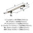 Everett Zinc Satin Nickel Cabinet Pull 14