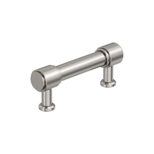 Faircrest Zinc & Steel Satin Nickel Cabinet Pull 3