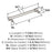 Faircrest Zinc & Steel Satin Nickel Cabinet Pull 14