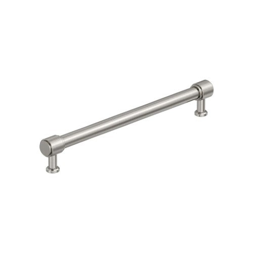 Faircrest Zinc & Steel Satin Nickel Cabinet Pull 8