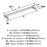 Faircrest Zinc & Steel Satin Nickel Cabinet Pull 16
