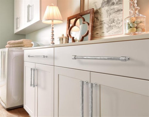 Fairfax Zinc Satin Nickel Cabinet Pull 34