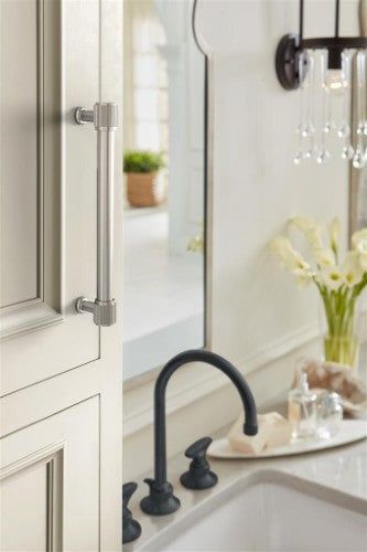 Farewind Zinc Satin Nickel Cabinet Pull 28