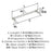 Farewind Zinc Satin Nickel Cabinet Pull 16