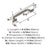 Highland Ridge Zinc Satin Nickel Cabinet Pull 11