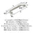 Kane Zinc Satin Nickel Cabinet Pull 9