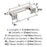 Lintel Zinc Satin Nickel Cabinet Pull 11
