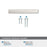 Merced Zinc Satin Nickel Cabinet Pull 19
