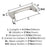 Merced Zinc Satin Nickel Cabinet Pull 12