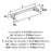 Merced Zinc Satin Nickel Cabinet Pull 13