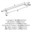 Merced Zinc Satin Nickel Cabinet Pull 10