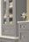 Mulholland Zinc Satin Nickel Cabinet Pull 20