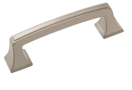 Mulholland Zinc Satin Nickel Cabinet Pull 4
