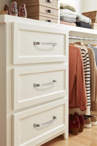Revitalize Zinc Satin Nickel Cabinet Pull 25