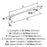 Revitalize Zinc Satin Nickel Cabinet Pull 18