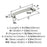 Rift Zinc Satin Nickel Cabinet Pull 5