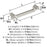 Rockhurst Zinc Satin Nickel Cabinet Pull 9