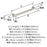 Rockhurst Zinc Satin Nickel Cabinet Pull 12