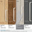 Rockhurst Zinc Satin Nickel Cabinet Pull 21
