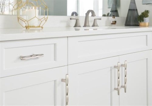 St. Vincent Zinc Satin Nickel Cabinet Pull 15