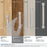 Stature Zinc Satin Nickel Cabinet Pull 35