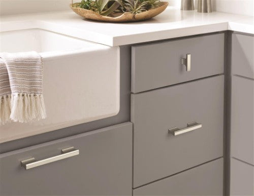 Status Aluminum Satin Nickel Cabinet Pull 6