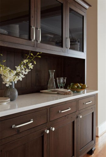 Surpass Zinc Satin Nickel Cabinet Pull 19