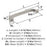 Surpass Zinc Satin Nickel Cabinet Pull 11