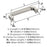 Townsend Zinc Satin Nickel Cabinet Pull 8