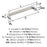 Townsend Zinc Satin Nickel Cabinet Pull 10